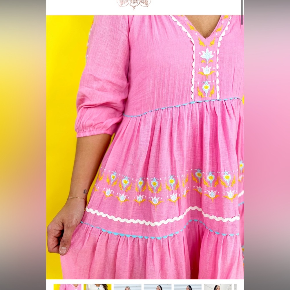 SIMPLY SOUTHERN Embroidered Maxi XL